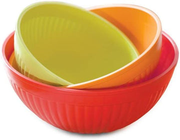 Juego de 3 tazones con tapa 2L / 3.5L / 5L Nordicware